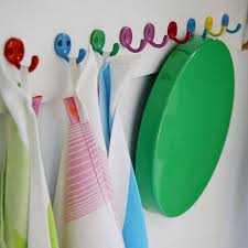 Coloured Metal Wall Hook Wall Hooks Room Accessories Metal Walls