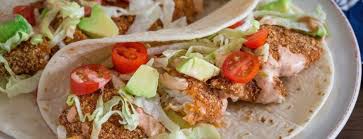 See more summer recipes at tesco real food. Healthy Mexican Inspired Fish Tacos With Low Fat Spicy Tarter Sauce Portland Collection