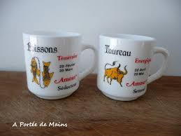 Mug En Verre Arcopal Tasse Arcopal Signe Du Zodiac Mug Etsy Mugs Glassware Tableware
