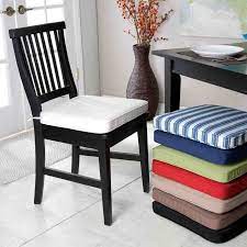 A kitchen often gets messy, and you wouldn't want this astonishing captain's chair has a comfortable, padded seat and backrest upholstered with black vinyl and finished with decorative nails. Cushioned Kitchen Chairs Dining Room Chair Cushions Dining Chair Pads Dining Room Chairs