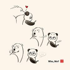 Pin By Diana Jimenez On Panda Polar Bear Panda Art Cute Panda Cartoon Polar Bear Drawing