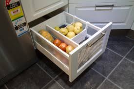 How to tile kitchen splashback by using large format tiles. Aerated Vegetable Drawer For Potatoes Onions Pumpkin Etc Www Thekitchendesigncentre Com Au Thekitch Kitchen Island Bench Cabinetry Design Kitchen Storage