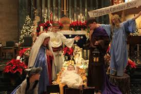 Christmas Eve Children S Mass The Holy Family And Angels St John Vianney Catholic Church Flint Michigan December Eve Children Catholic Church Church Decor