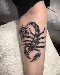 Scorpion With Hearts And Rose Tattoo Insect Tattoos Tattoos Scorpion Tattoo