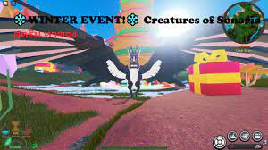 Nindyr, therolachuswhat happens when a star constellation and a rare gemstone col. Roblox Creatures Of Sonaria Winter Event à¸ªà¸•à¸£ à¸¡à¸«à¸²à¸‚à¸­à¸‡ Youtube