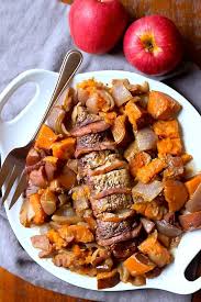 I know what you are thinking, that is a pretty big. Slow Cooker Crock Pot Pork Tenderloin Recipe With Apples Wicked Spatula
