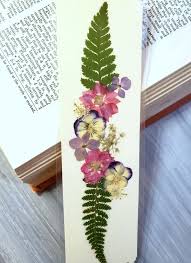 Check out this gorgeous and simple method. Pressed Flowers Bookmark Flower Art Natural Flat Flowers Book Mark Flowery Bookmark Gift For Her Gardener Gift Appreciation Gift Pressed Flowers Pressed Flowers Diy Pressed Flower Crafts