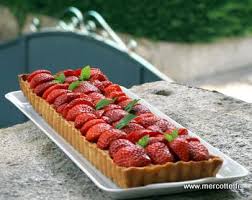 Tarte Fraises Rhubarbe Amandes Tarte Fraise Rhubarbe Tarte Aux Fraises Recette Dessert Fraise
