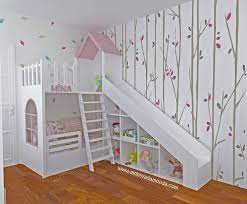 Zimmer Haus Etagenbett Montessori Zimmer Etagenbett Baby Bett House Bunk Bed Bunk Bed With Slide Bed With Slide