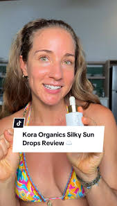 Silky Sun Drops by Kora Organics: Non-Toxic Face Sunscreen