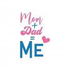 Baby Quote Lettering Typography Mom Dad Me Lettering Phrase Mom Png And Vector With Transparent Background For Free Download Mom Life Quotes Baby Quotes Lettering