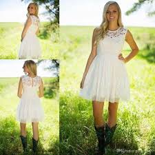 Emejing Short Western Wedding Dresses Contemporary Style And Regarding Western Wedding D Lace White Dress Country Bridesmaid Dresses Cheap Bridesmaid Dresses