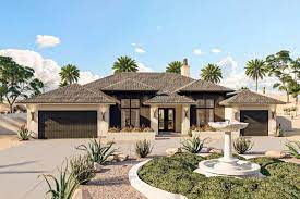 16 Single Story Mediterranean Style