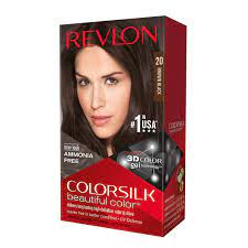 Revlon colorsilk beautiful color, permanent hair dye with keratin, 100% gray coverage, ammonia free, 40 medium ash brown average rating: Amazon Com Revlon Colorsilk Hair Color 20 Brown Black 1 Ea Pack Of 5 Beauty