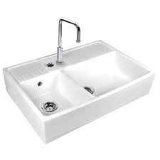 Ewi Evier Cuisine A Poser Timbre D Office 2 Bacs Sans Egouttoir Ceramique 90 X 63 Cm Blanc En 2021 Evier Cuisine Evier A Poser Evier