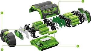 It also features a very conventional look. Ego Lm2122e Sp 52cm 56v Cordless Self Propelled Lawnmower 7 5ah Battery 20 51cm Lawnmowers