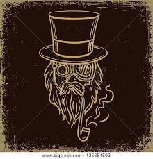 Download Steampunk Old Man Top Vector Photo Free Trial Bigstock