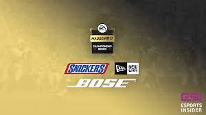 Ea And Nfl Announce Bose New Era And Snickers As Sponsors For Madden Nfl 19 Championship Series Twitch Insider Madden Nfl New Era Nfl