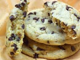 Les Cookies Sont Epais Moelleux Et Remplis De Pepites De Chocolat Comme Ceux Que L On Trouve Aux Us Recette Cookies Moelleux Cookies Recette Cookies Moelleux