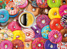 Jigsaw puzzles by aimee stewart. Amazon Com Buffalo Games Aimee Stewart Coffee And Donuts 1000 Piece Jigsaw Puzzle Multi 26 75 L X 19 75 W Toys Games