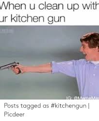 The crossover's madelyn burke, rohan nadkarni and deantae prince discuss which matchups they would like to see in the nba playoffs. 25 Best Memes About Kitchen Gun Meme Kitchen Gun Memes