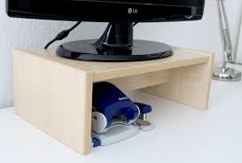 Our galant series of modular home office furniture just went through a makeover. Monitorstander Fur Ikea Galant Schreibtisch In Birke Scandinavian Other Houzz