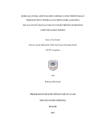 Memulai untuk membuat karya ilmiah haruslah disertai dengan kesabaran dan ketelitian serta ketepatan pencarian. Yuk Lihat Contoh Karya Tulis Ilmiah Lengkap