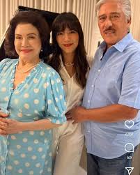 Ciara Sotto shared an Instagram Reel showing her Dad, Tito Sotto surprising  his wife, Ms. Helen Gamboa a bunch of red roses on their anniversary day.  "Happy 52nd (Public Church) Wedding Anniversary,