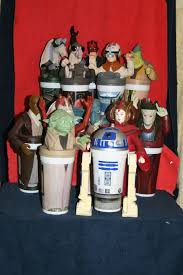 Taco Bell 1999 Star Wars Episode 1 Lot Of 12 Cups Toppers Star Wars Episodes Star Wars Taco Bell