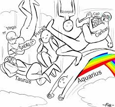 Zodiac Signs The Signs In Draw Your Squad Memes Funny Drawings Zodiac Signs Funny Draw The Squad