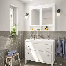 Il doit permettre de se préparer souvent au même moment. Hemnes Odensvik Badeinrichtung 5 Tlg Weiss Voxnan Mischbatterie Ikea Osterreich