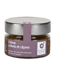 Creme D Olives Et Capres Epicerie Fine Sur Le Sentier Des Bergers Poids 90g