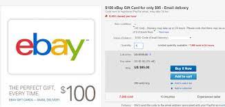 How to add ebay gift card to paypal. 100 Ebay Gift Card For 95 Limit Of 1 Ppdg Doctor Of Credit