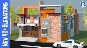 Take a look at these attractive top 10 modern house designs Single Floor House Front Design 3d Ground Floor House Elevation Designs In Indian Youtube