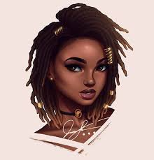 Anime Black Boy With Dreads Pin By Malik Franklin On Dreads Art Black Art Black Girl Art Black Love Art
