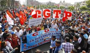 Un grupo de representantes de la cgtp sí llegó hasta palacio de gobierno y se reunieron con algunos. 17 03 Cgtp Analiza Reforma Laboral Pro Empresarial Del Gobierno Peru Sindical