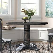 Gracie Oaks Rocio Dining Table Wayfair In 2020 Dining Table Round Pedestal Dining Table Retro Dining Table