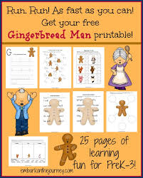 Emergent readers will love practicing reading the story and coloring the illustrations. Gingerbread Man Story Printables Crafts And Ideas Homeschool Giveaways