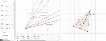 Orice triunghi are trei mediatoare. Centrul De Greutate Triunghi 2 3 De Varf Si 1 3 De Baza Iuliana Ciubuc Geogebra