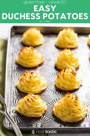 Best Duchess Potatoes Duchess Potatoes Gluten Free Sides Dishes Gluten Free Recipes Easy