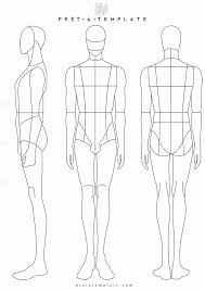 Body Drawing Template Lovely Drawn Figurine Man Body Pencil And In Color Drawn In 2020 Fashion Design Template Fashion Illustration Template Fashion Figure Templates