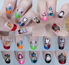 Anime nail stickers 3d applique animal popular design cute decoration kawaii accessories manicure nails parts art 2021 japanese. Nail Art 106 One Piece By Saphiel89 On Deviantart Anime Nails Nail Art Cute Simple Nails