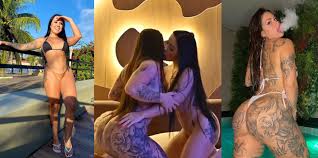 Anny Alves e Brena Barbosa fazendo sexo lésbico no Privacy