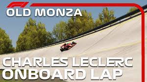 Ondanks meerdere pogingen om de hoge snelheden te matigen is monza nog steeds het hogesnelheidscircuit bij uitstek. F1 Old Monza Road Oval Hotlap Charles Leclerc Onboard 2020 Italian Grand Prix Youtube
