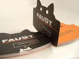 Wow your audience with custom die cuts Cool Die Cut Business Cards