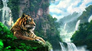 تنزيل صور وخلفيات نمور Landscape Wallpaper Tiger Art Tiger Wallpaper