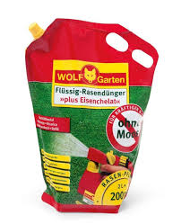 Wolf Garten Flussig Dunger Plus Eisenchelat Set Lm200r 200 M 2 L Fur Wolf Garten Flussig Rasendunger Von Wolf Garten Flussig Chip Bag Coffee Bag Snack Recipes