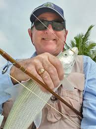 The preparations for the next Sea Bass Trip are starting. Cocktail-Shrimp  Size 4 in light brown