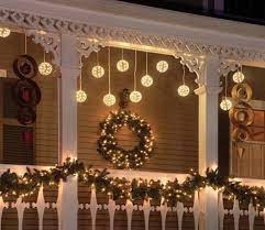 44 Best Christmas Porch Railing Decorations Decorecent Front Porch Christmas Decor Porch Christmas Lights Outdoor Christmas Decorations Lights