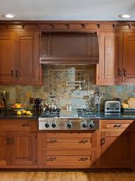 Love These Cabines From Crown Point Very Franklloyd Wright Look Kitchen Cabinet Styles Kitchen Craft Cabinets Craftsman Style Kitchens